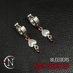 Earrings ~ Bleeders by Andy Biersack - LIMITED EDITION