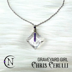 Graveyard Girl Holiday 2023 Vial Necklace by Chris Cerulli ~ Limited