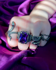 Midnight Purple Ring by Jeremy Saffer