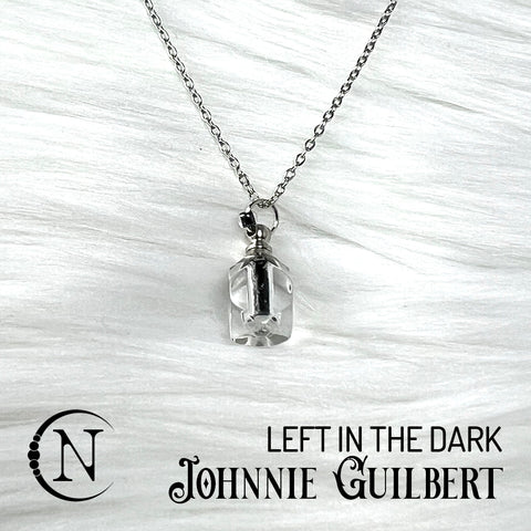 Left In The Dark Holiday 2023 Vial Necklace by Johnnie Guilbert ~ Limited