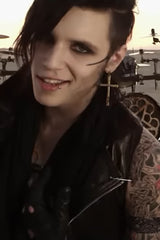DIVINE Special Re-Release Silver Earring by Andy Biersack