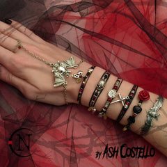 Stronger Than My Monsters NTIO Bracelet Cuff by Ash Costello