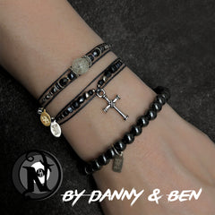 White Into the Fire NTIO Bracelet By Danny Worsnop and Ben Bruce