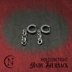 Earrings ~ Hold on Tight by Andy Biersack ~ A Rebel Piece