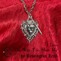 Necklace/Choker ~ I Love The Way You Hate Me by Remington Leith