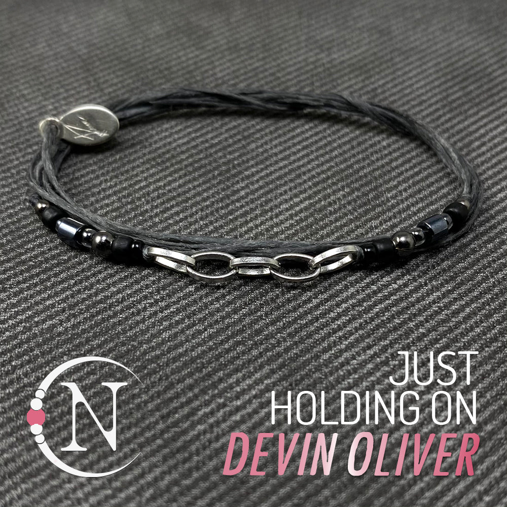 Sterling Forever Devyn Beaded Bracelet