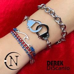 Blue ~ Wash Away All the Thoughts NTIO Bracelet by Derek Discanio - RETIRING