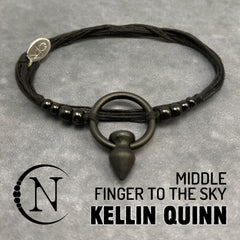 Middle Finger To The Sky NTIO Bracelet by Kellin Quinn ~ RETIRING