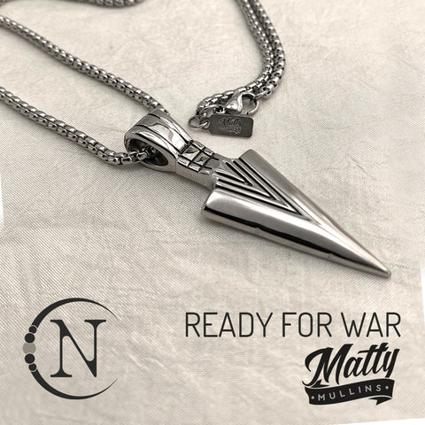 Ready For War NTIO Necklace by Matty Mullins
