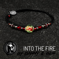 Red Into The Fire NTIO Bracelet Danny Worsnop & Ben Bruce
