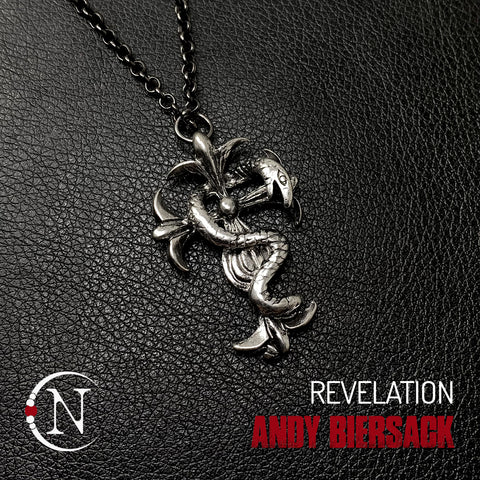 Revelation Serpent Cross Necklace/Choker by Andy Biersack ~ Limited Edition