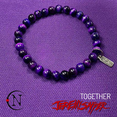 Blood Vessel Purple 3 Piece NTIO Bracelet Bundle by Jeremy Saffer