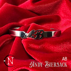 Artist Cuff & Lyric Bangle Bundle ~ Never Give In by Andy Biersack