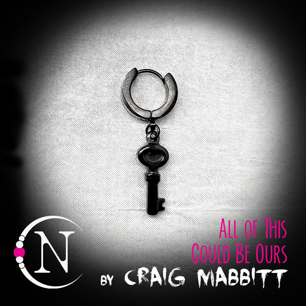 Black ~ All of This Could be Ours NTIO Earring by Craig Mabbit