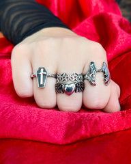 I Don't Owe You Anything Coffin Ring By Andy Biersack