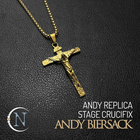 Andy Replica Stage Crucifix Necklace by Andy Biersack