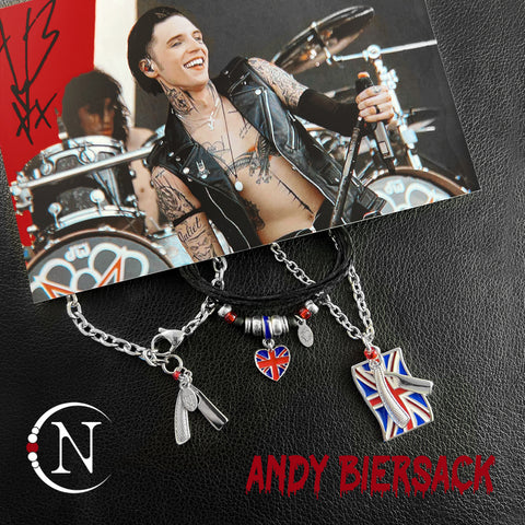 3 Piece Devils Night Bundle by Andy Biersack + HAND SIGNED PHOTO