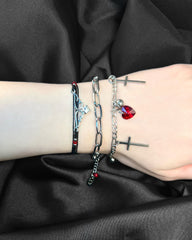 Double Promise Chain Bracelet ~ I Found The Light Holiday 2025 by Andy Biersack ~ Limited Edition