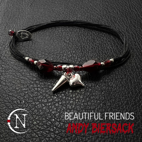 Beautiful Friends NTIO Bracelet by Andy Biersack ~LIMITED EDITION