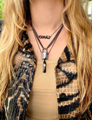 Tell Me Your Secrets NTIO Necklace By Chris Cerulli ~ Holiday 2023