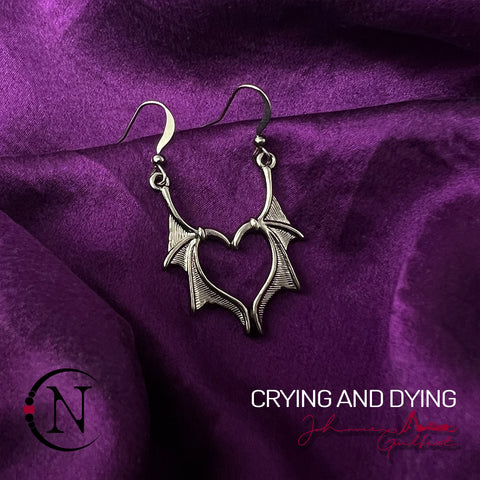 Earrings ~ Crying and Dying by Johnnie Guilbert