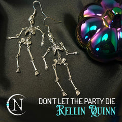 Earrings ~ Don't Let The Party Die 2024 by Kellin Quinn ~ Limited Edition