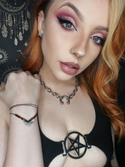 Necklace/Choker ~ Hurts Like Hell by Ash Costello