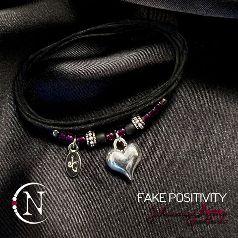 Fake Positivity NTIO Bracelet by Johnnie Guilbert