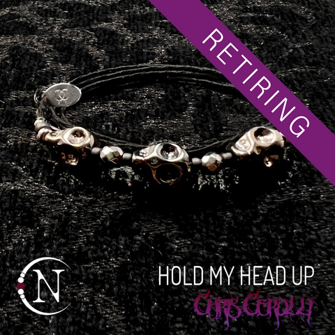 Hold My Head Up NTIO String Bracelet By Chris Cerulli