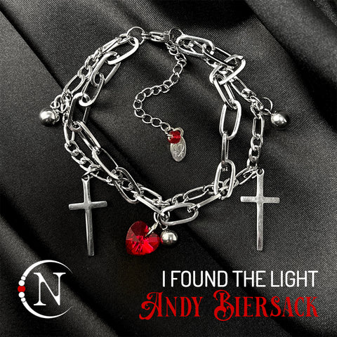 Double Promise Chain Bracelet ~ I Found The Light Holiday 2025 by Andy Biersack ~ Limited Edition