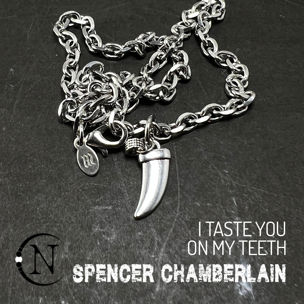 Necklace/Choker ~ I Taste You On My Teeth by Spencer Chamberlain