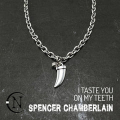 Necklace/Choker ~ I Taste You On My Teeth by Spencer Chamberlain