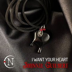 Black Choker ~ I Want Your Heart Holiday 2025 by Johnnie Guilbert ~ Limited Edition