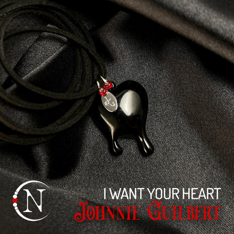 Black Choker ~ I Want Your Heart Holiday 2025 by Johnnie Guilbert ~ Limited Edition