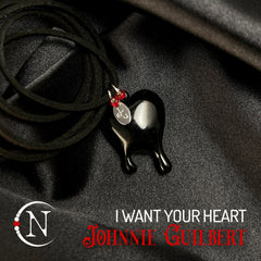 Black Choker ~ I Want Your Heart Holiday 2025 by Johnnie Guilbert ~ Limited Edition