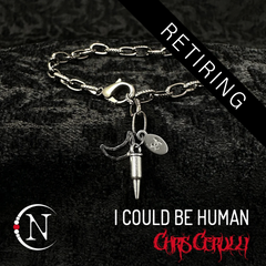 Chain Bracelet ~ I Could Be Human by Chris Cerulli
