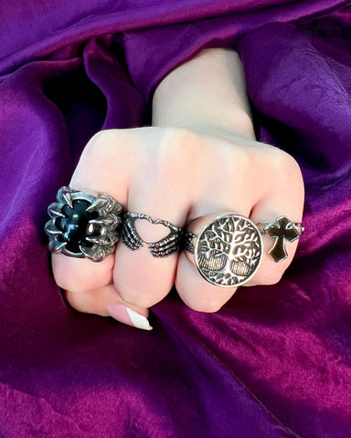 4 Piece Ring Bundle by Johnnie Guilbert