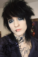 Choker/Necklace + FREE PHOTO ~ Johnnie Guilbert Spider Tattoo ~LIMITED EDITION