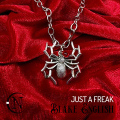 Red ~ Just A Freak Holiday 2023 NTIO Necklace/Choker by Blake English ~ Limited