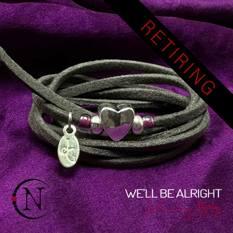We'll Be Alright NTIO Bracelet/Choker by Johnnie Guilbert