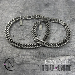 2 Piece New Reality Chain Bracelet Bundle by Telle Smith