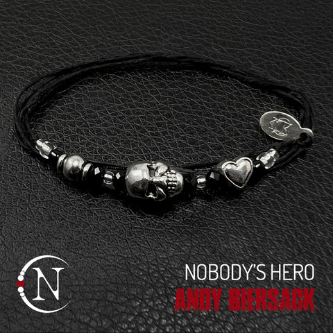 Nobody's Hero NTIO Bracelet by Andy Biersack ~ 50 Available