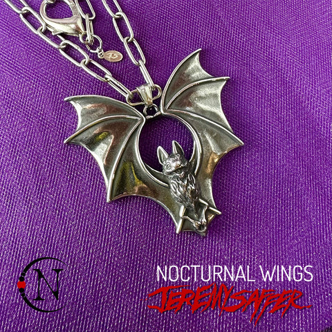 Necklace/Choker ~ Nocturnal Wings by Jeremy Saffer