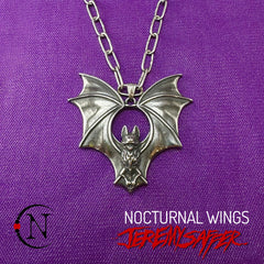Necklace/Choker ~ Nocturnal Wings by Jeremy Saffer