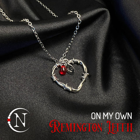 Antique Silver ~ On My Own Holiday 2025 Necklace by Remington Leith - Limited Edition