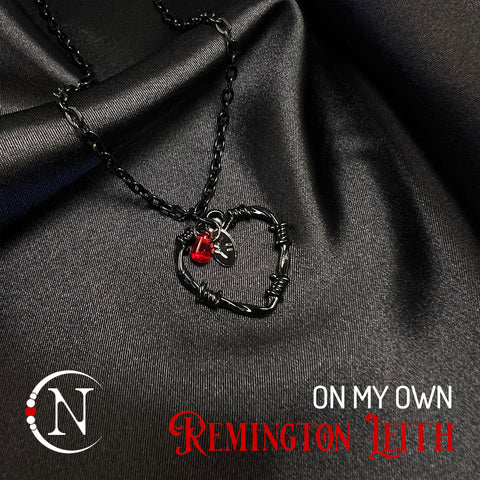 Black ~ On My Own Holiday 2025 Necklace by Remington Leith - Limited Edition