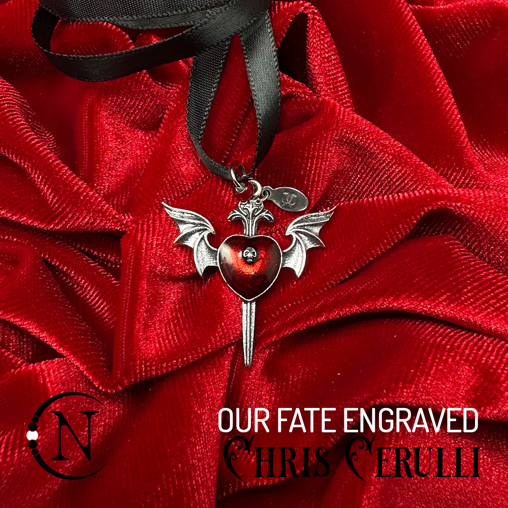 Our Fate Engraved Holiday 2023 NTIO Necklace/Choker by Chris Cerulli ~ Limited