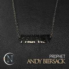 Necklace ~ Prophet Nameplate by Andy Biersack + HAND SIGNED PHOTO