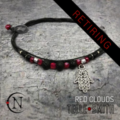 Red Clouds NTIO Bracelet by Telle Smith