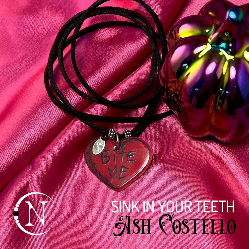 Necklace/Choker ~ Sink In Your Teeth 2024 by Ash Costello ~ Limited Edition